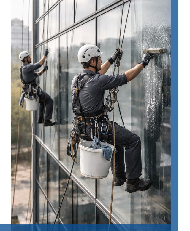 Мойка сплошного остекления в Копейске, заказать от 308 р.| ВЫСОТНИК-Кпс