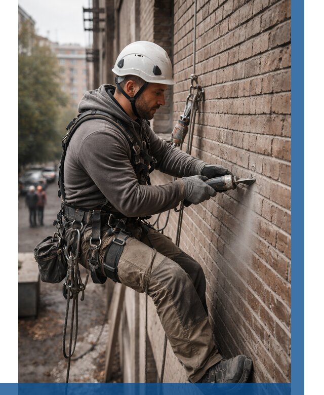 Расшивка кирпичных швов в Копейске от 616 р. | ВЫСОТНИК-Кпс