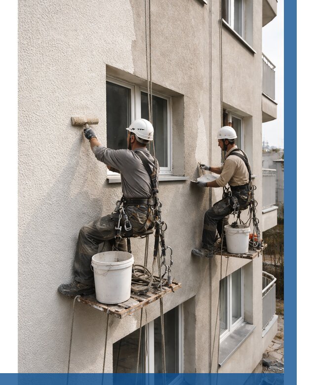 Нанесение короеда на фасад в Копейске от 462 р. | ВЫСОТНИК-Кпс