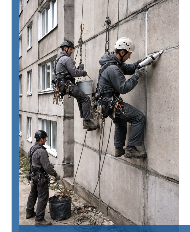 Герметизация межпанельных швов в Копейске с гарантией герметичности