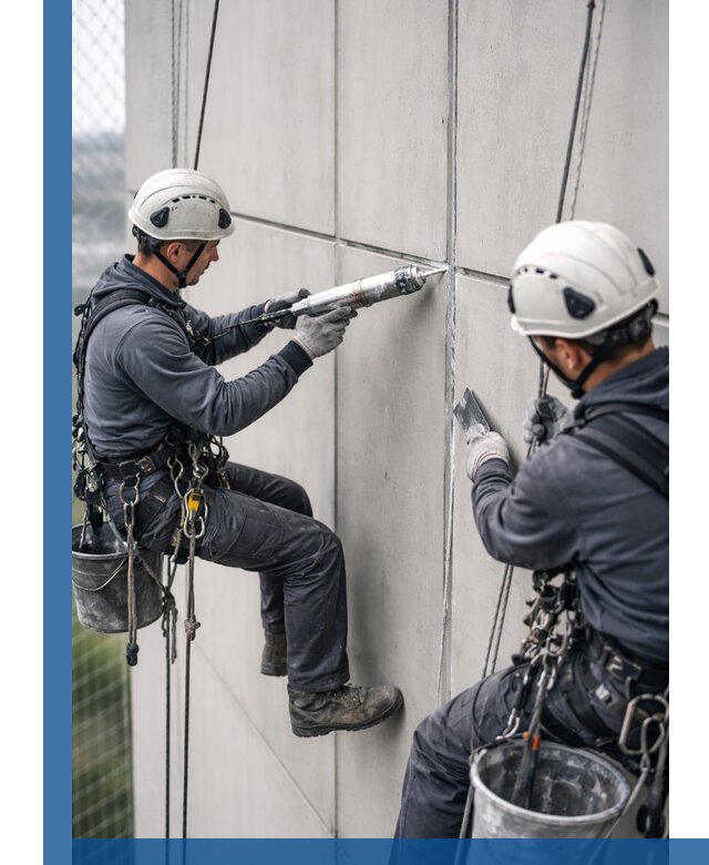 Первичная герметизация швов фасадов и кровель в Копейске