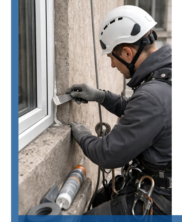 Герметизация монтажных швов окон в Копейске с гарантией качества