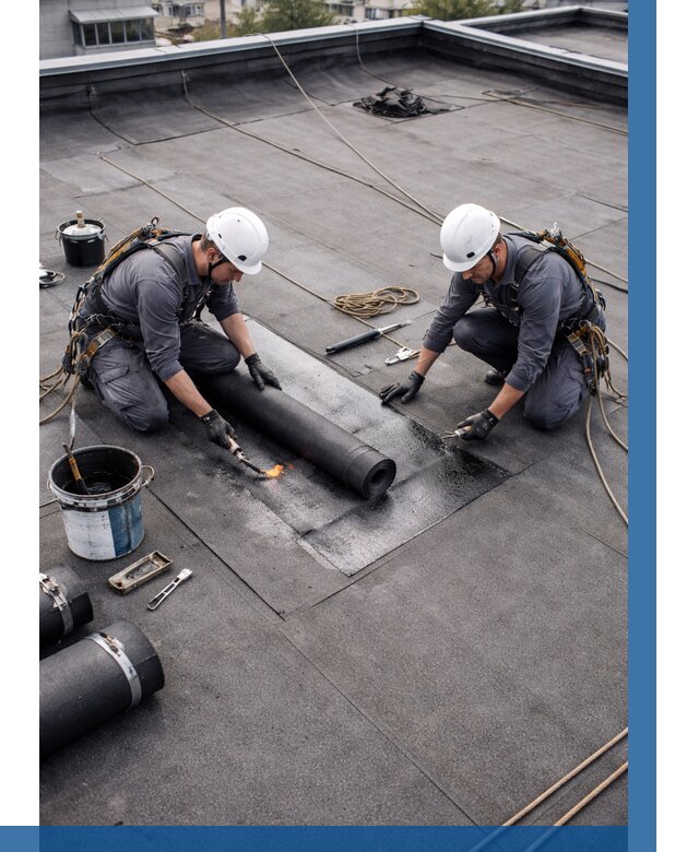 Ремонт мягкой кровли под ключ в Копейске от 718 р. | ВЫСОТНИК-Кпс