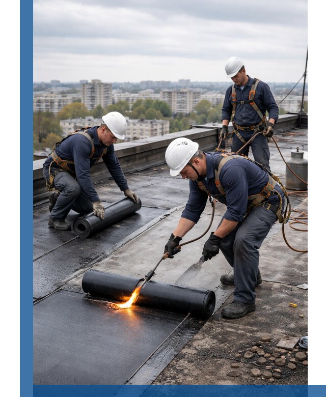 Ремонт наплавляемой кровли в Копейске качественно и надежно