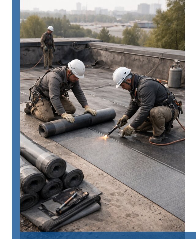 Монтаж мягкой кровли в Копейске профессионально и надежно
