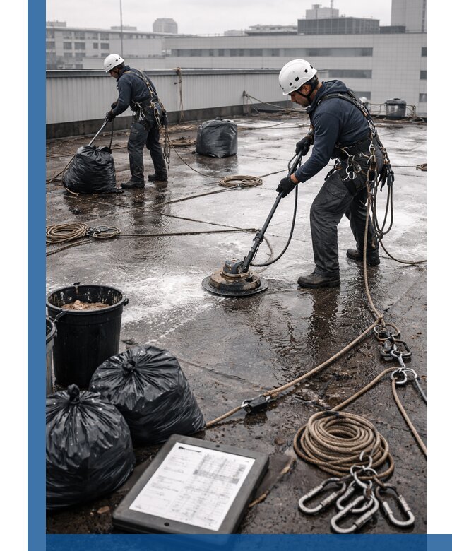 Плановая очистка кровли по графику в Копейске для безопасности