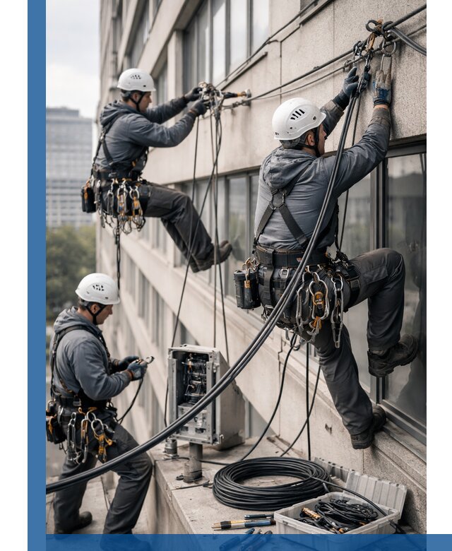 Прокладка оптоволоконного кабеля в Копейске под ключ с тестированием