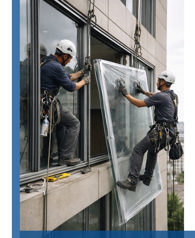Профессиональная замена стекла в витраже в Копейске с гарантией
