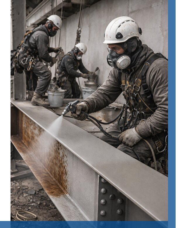 Антикоррозионная покраска металла в Копейске от 718 р. | ВЫСОТНИК-Кпс