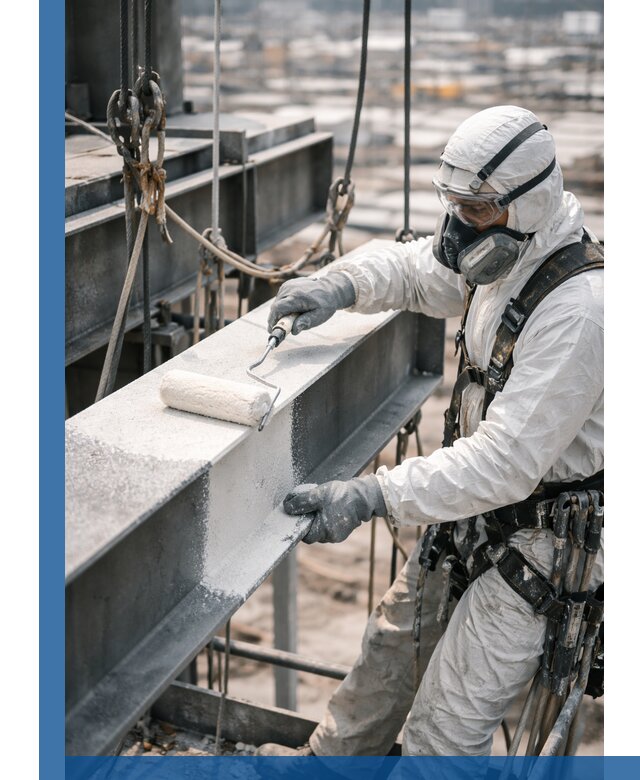 Профессиональная огнезащитная обработка металлоконструкций в Копейске