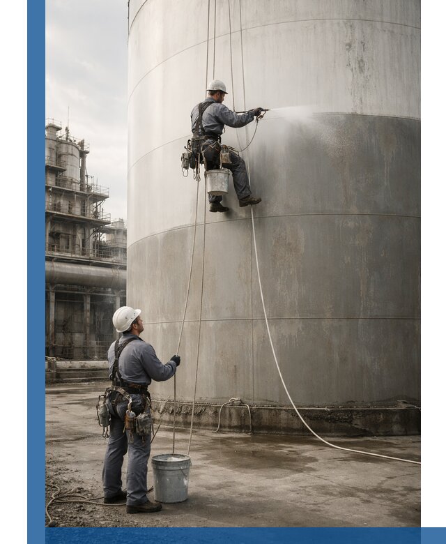 Покраска стальных резервуаров и емкостей в Копейске профессионально