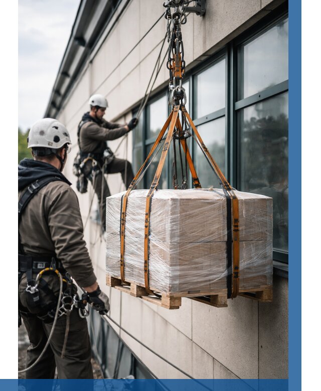 Подъем груза на высоту в Копейске от 3079 р. | ВЫСОТНИК-Кпс