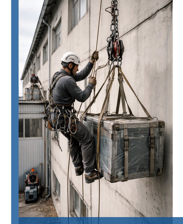 Подъем грузов на высоту в Копейске для промышленных объектов