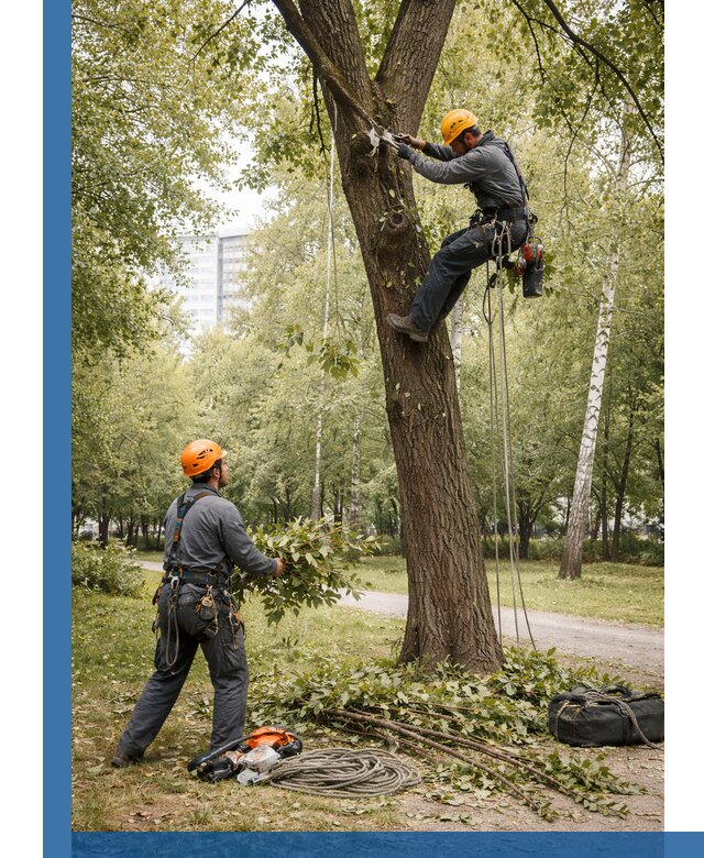Санитарная обрезка деревьев в Копейске, профессионально и безопасно
