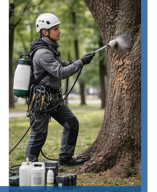 Обработка деревьев от вредителей в Копейске от 4618 р. | ВЫСОТНИК-Кпс